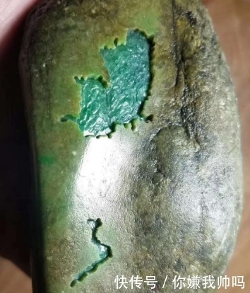 绿色|这样的奇石看到后真的好惊艳啊!