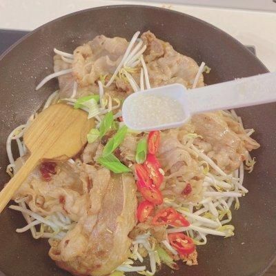 豆瓣酱|说起家常菜，肥牛炒豆芽不能少