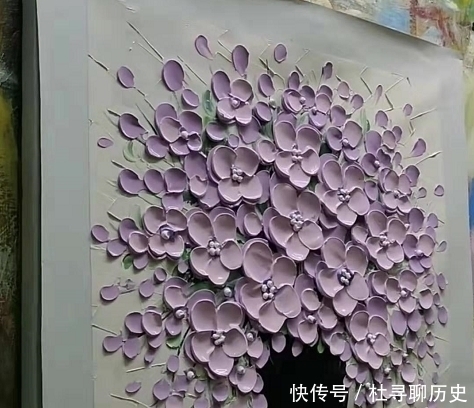 大神放弃用笔,直接用颜料画画,开始:秀技的?最后:颜料不要钱?