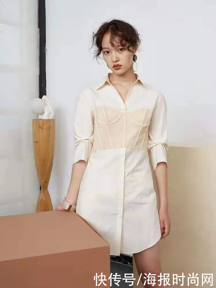 衬衫裙|选对这件单品，出门前能再多睡十分钟