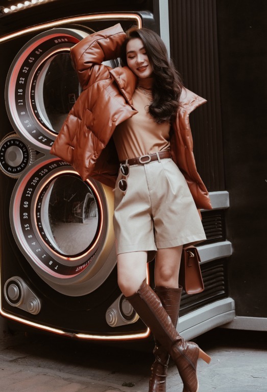 小姐姐|羽绒服怎么穿才时髦?建议“越短越好”,160cm小个子有救了