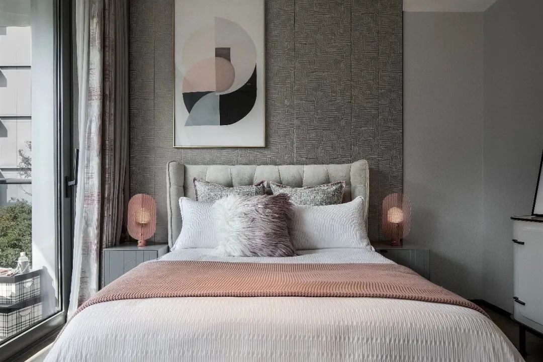 优雅|550㎡现代风别墅,高级灰与水墨色,低调档次的效果很独特