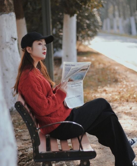 肤色 毛衣越鲜艳越时髦，照着穿美爆了！普通女孩必学