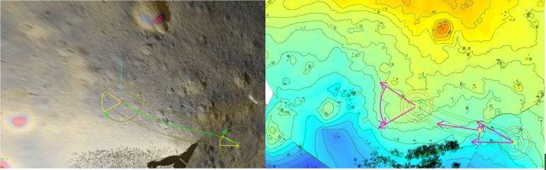 精心设计S型走位，兔二里程喜破七百『玉兔二号驾驶日记』（25）