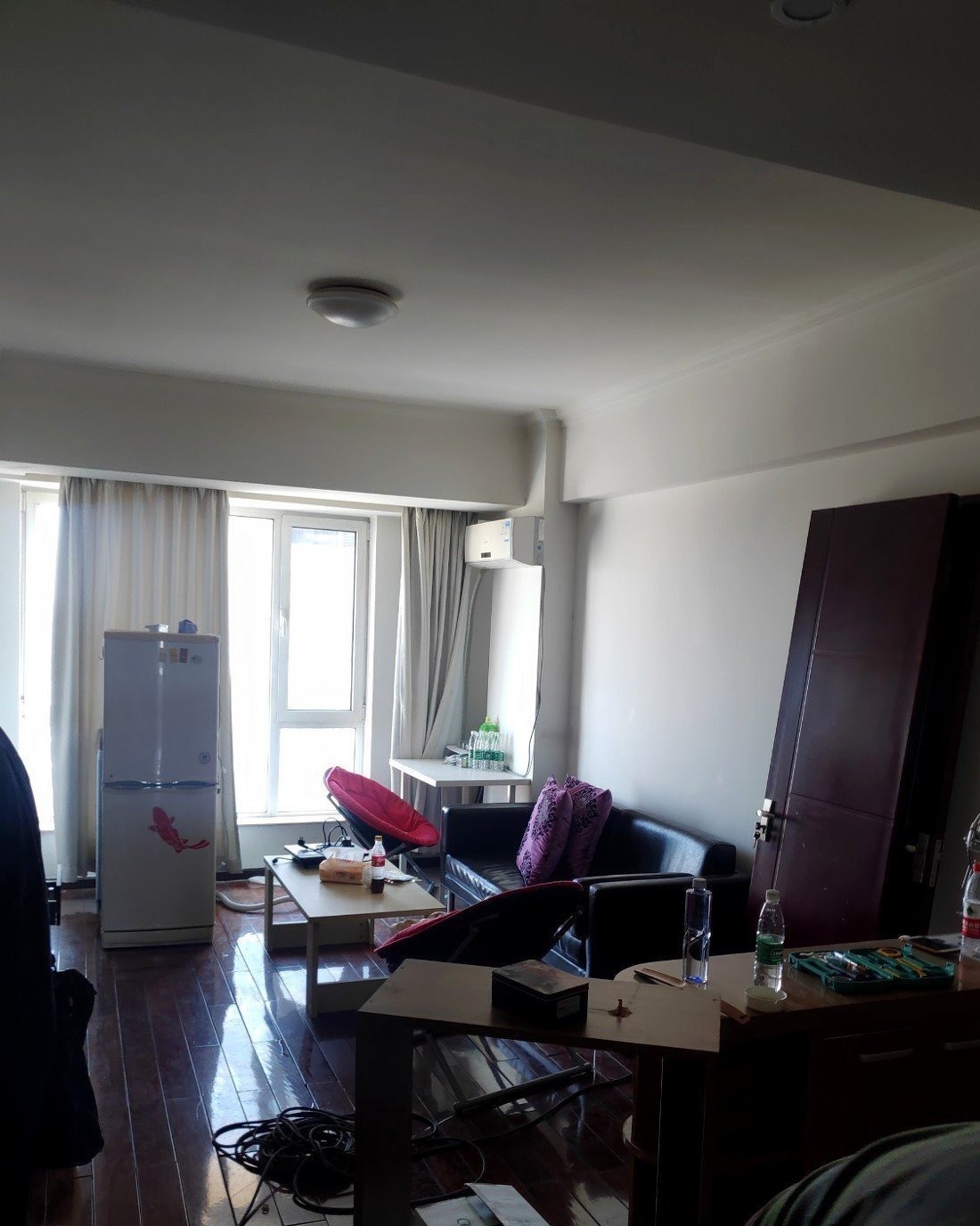 空间|看了她的46㎡小窝,头一回见卧室装两个门,美观又实用,很聪明