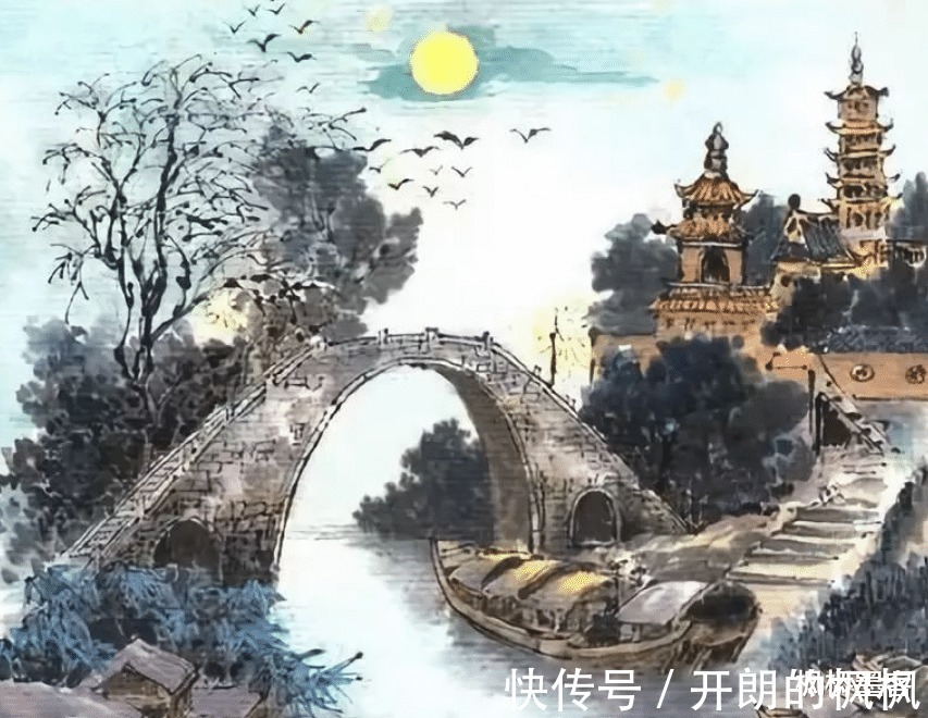 月落乌啼霜满天!“月落乌啼霜满天”这句诗,究竟哪里有问题,为何千年来争议不止