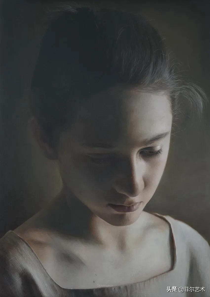 安妮·罗达!法国画家安妮·罗达超高清、超写实人物油画作品欣赏