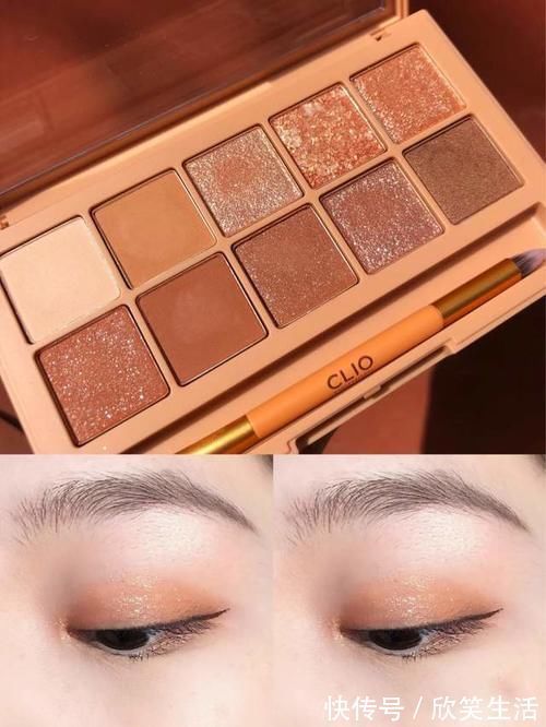 老虎盘|肿眼泡女生多选大地色系眼影,消肿耐看又显白,新手也合适