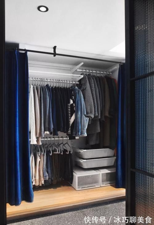 设计|将玄关打造成衣帽间,这个51㎡的loft设计太有水平了!华而实用!