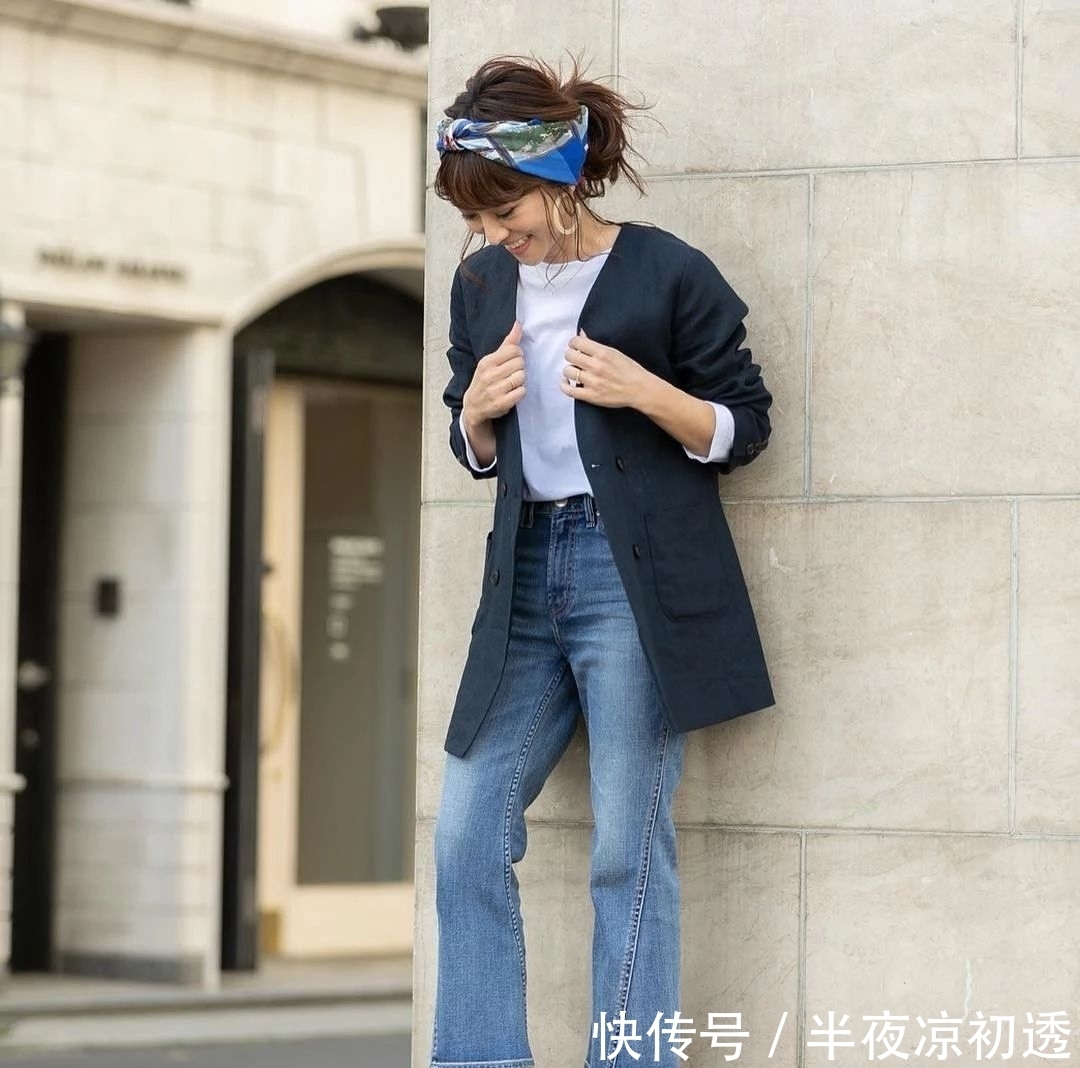 中年 日本时尚博主的“中年穿搭”:简约气质,引爆关注