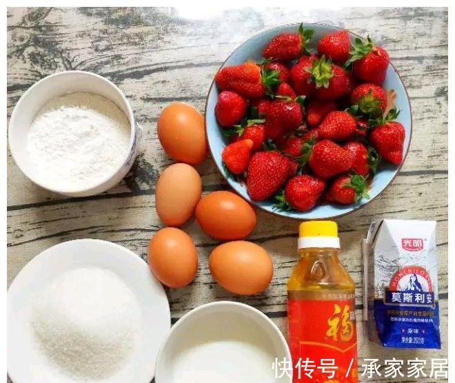 想吃|小孩嘴馋想吃蛋糕，没有淡奶油，妈妈用这个方法，酸酸甜甜更美味