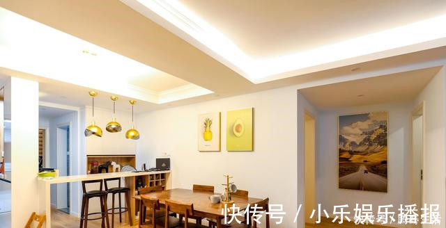 北欧风|108㎡新房全包9万2搞定,电视墙只装两块木板,闺蜜看完直夸有品位