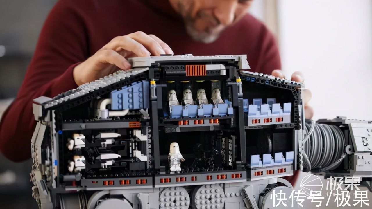 星战|6785个零件!这可能是目前最大块头的星战乐高!能塞一只军团