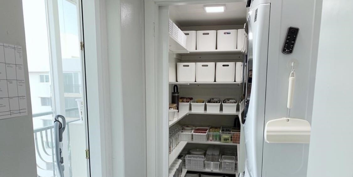 塑料膜|一平米储物间爆红网络:韩国妈妈85平的家,堪称收纳界的巅峰之作