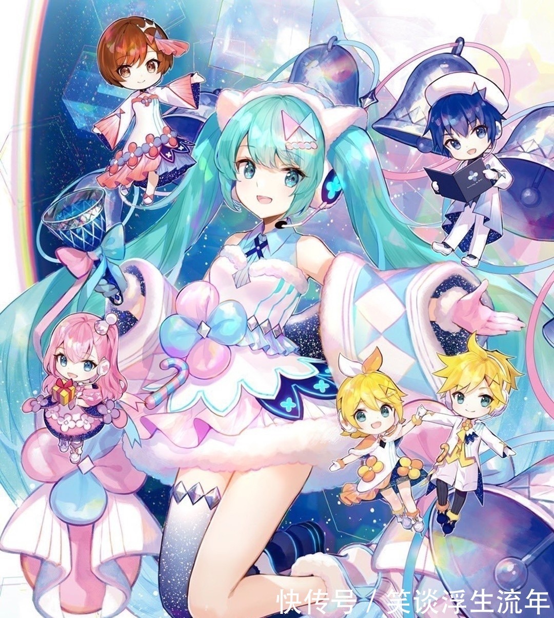 幻想世界#充满幻想世界的插画,用色绚烂绮丽,光影特效很赞