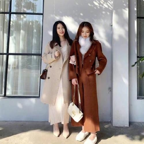 闺蜜冬季出行穿搭，教你这3种回头率超高的搭配方式，时髦又优雅