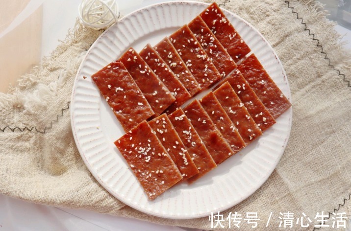 黑胡椒粉|猪肉脯自己在家做，20块钱做一大盘，追剧必备