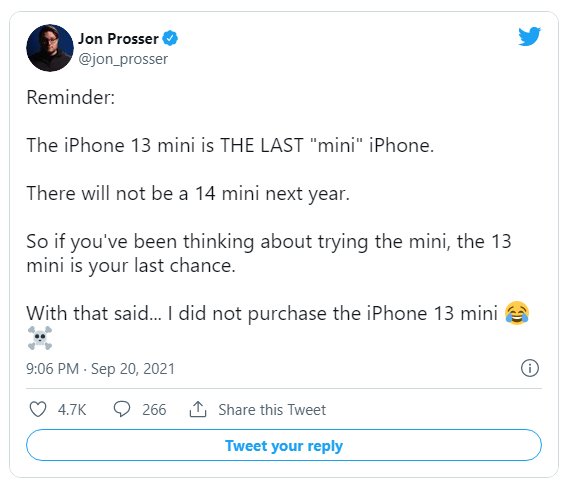 ross|爆料：明年没有iPhone 14 mini