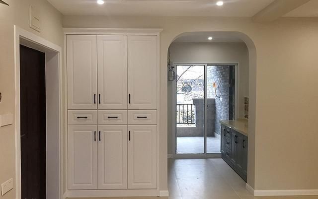 衣柜|140平新房花了13万，硬装基本完工家具还没上，最满意全屋柜子