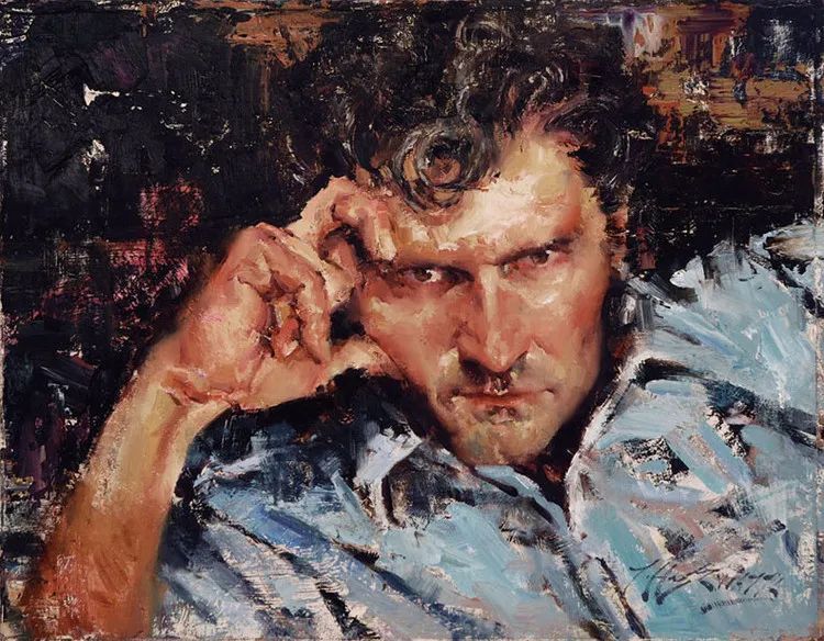 jeffrey|他的油画笔触粗犷又细腻,透着一种不可言说的美