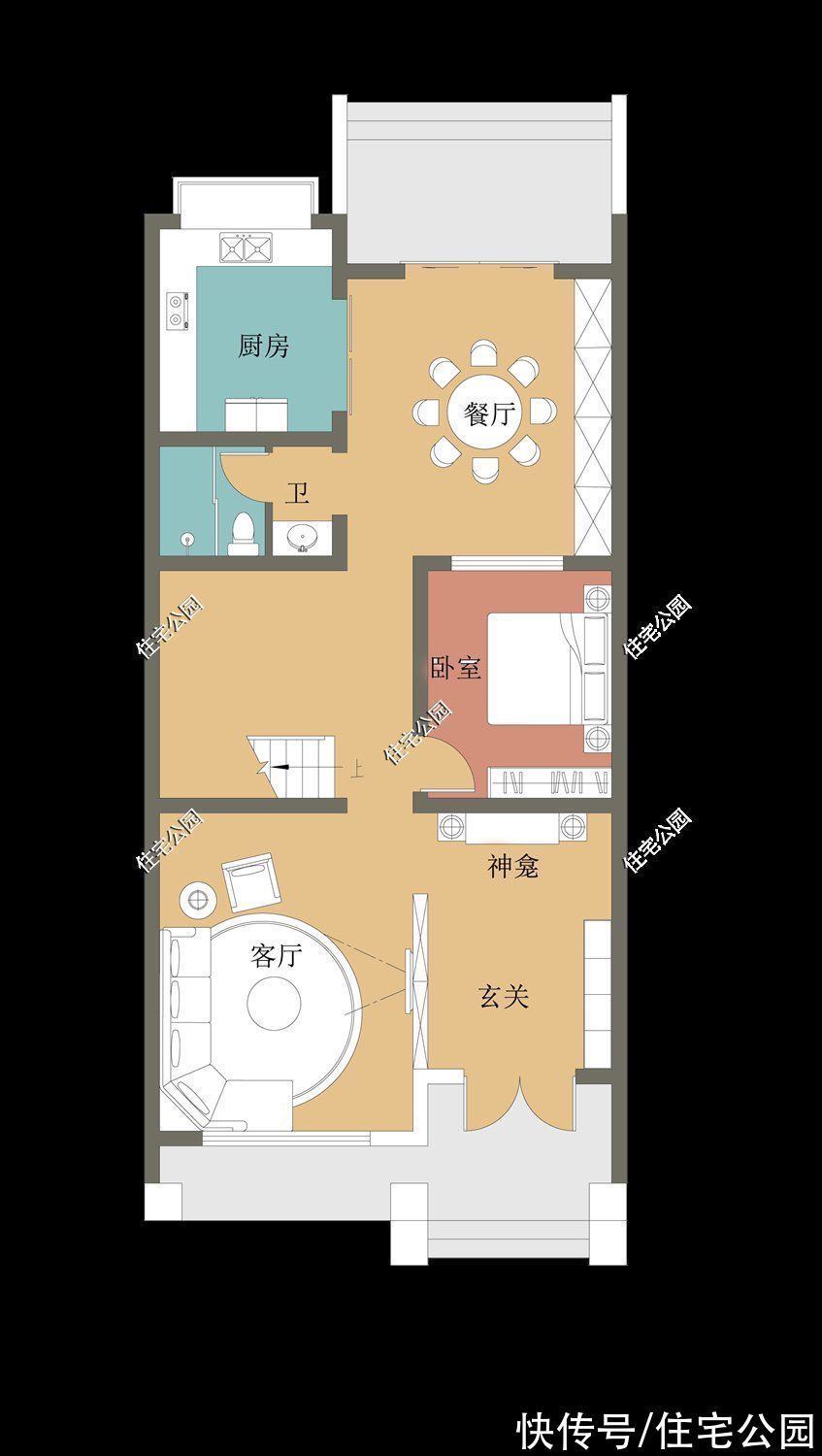 居住|金九银十的好日子,农村盖房就选这套四层别墅,盖起来倍有面子