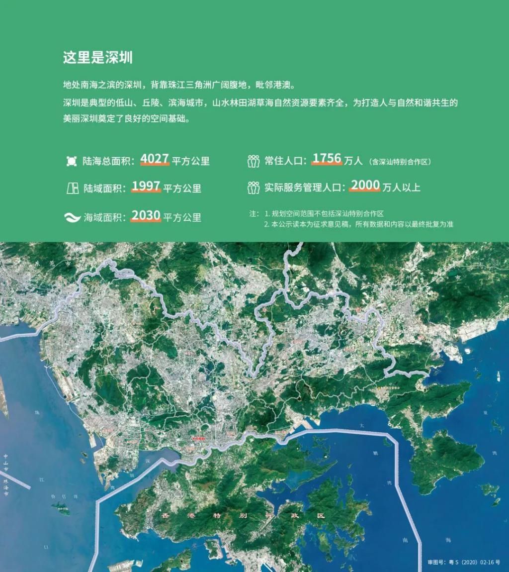 公示|最新发布！深圳2035国土空间总体规划草案公示