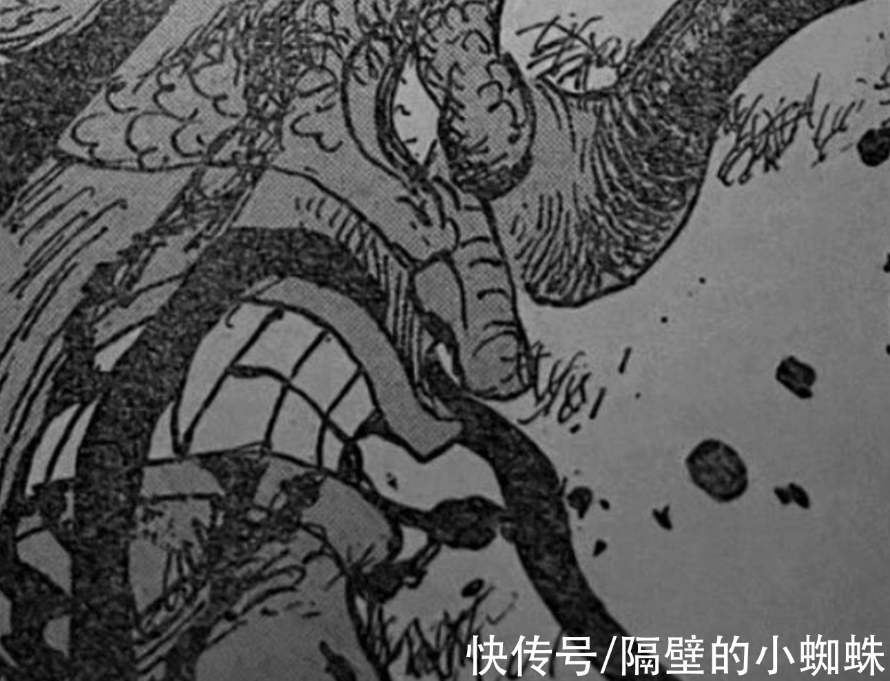 漫画|海贼王1037话，路飞吃了凯多大招后，只喊“好痛”，粉丝：他装的