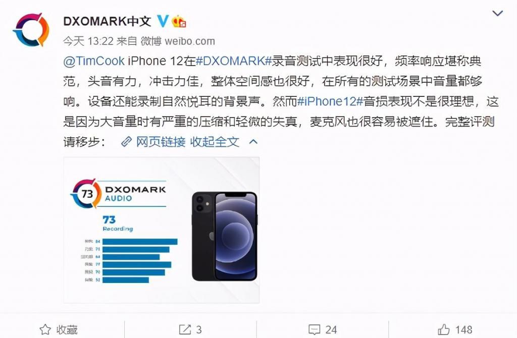 关联了库克|iPhone12Pro拍照得分将公布！库克被频繁diss，网友：有内幕