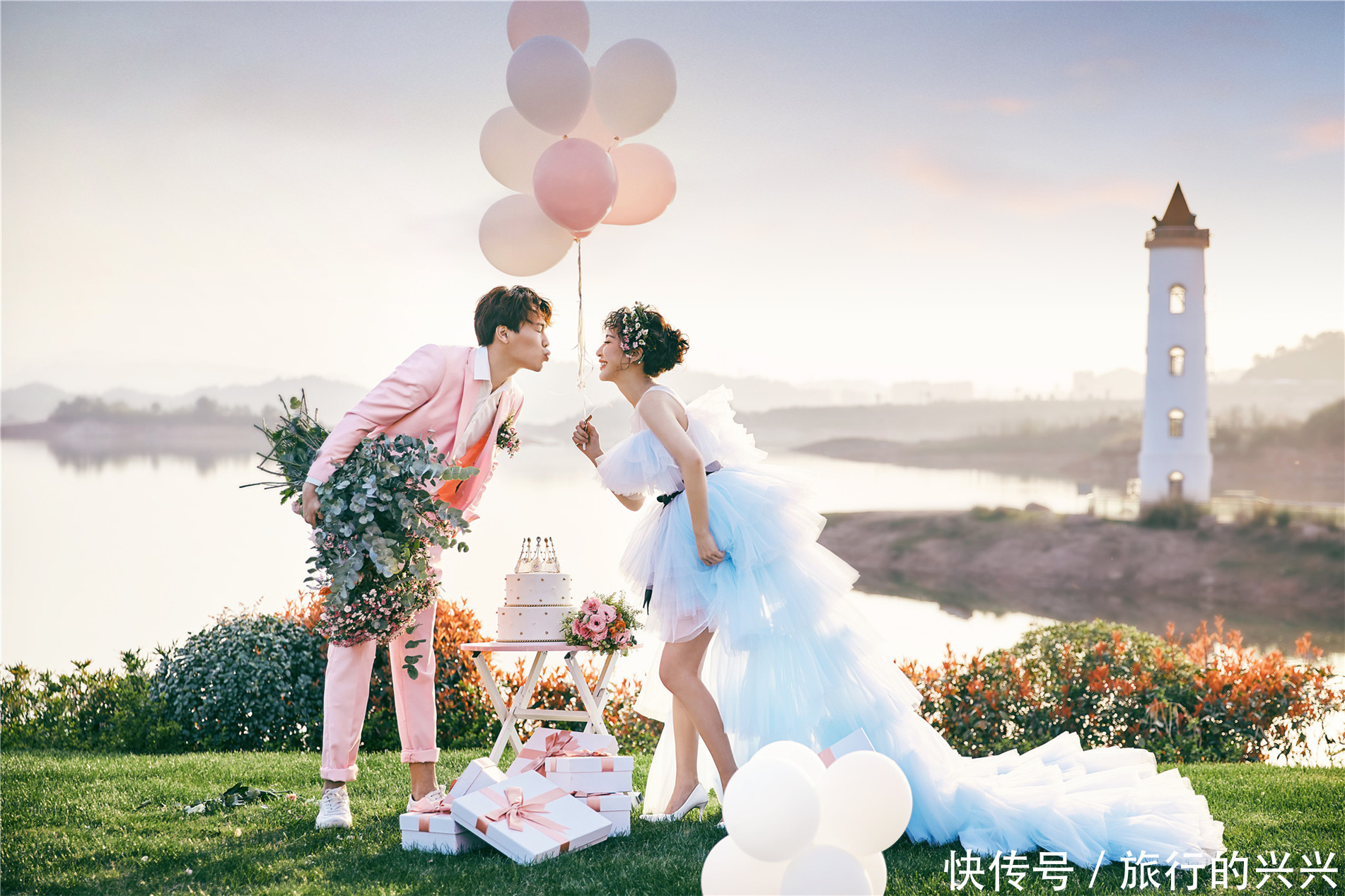 拍婚纱照|不从众,90后创意旅拍婚纱照怎么拍?拍点不一样