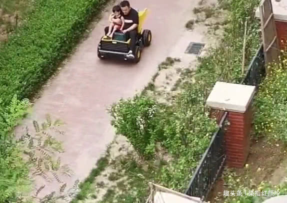 行李箱|奶爸载着行李箱带娃“离家出走”火了,网友车已买好,娃哪里领