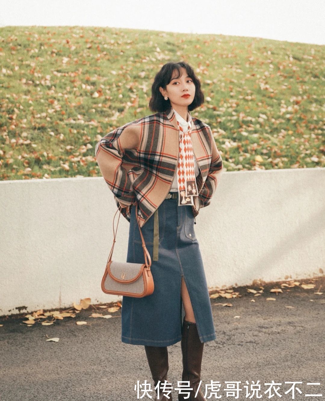 永不过时的格子大衣，比羽绒服优雅，比摇粒绒高级，赶紧get吧