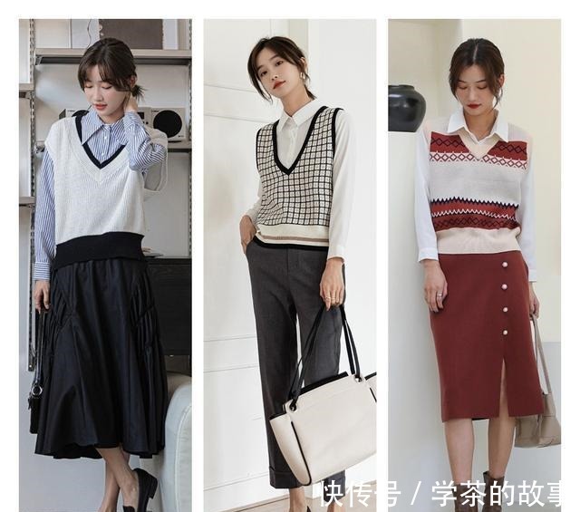 气质感 早春上班穿什么法式温柔的通勤风穿搭,简约气质,又美又高级!