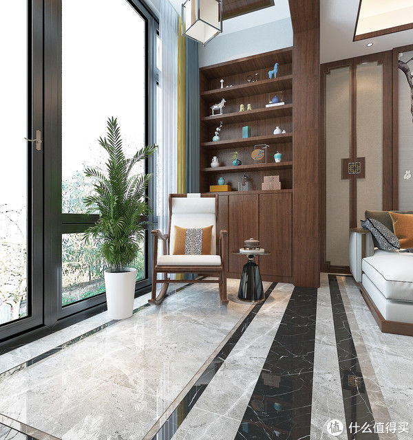 中式|上海夫妻的新房装中式，三层别墅，虽然面积不大，装出来却很温馨