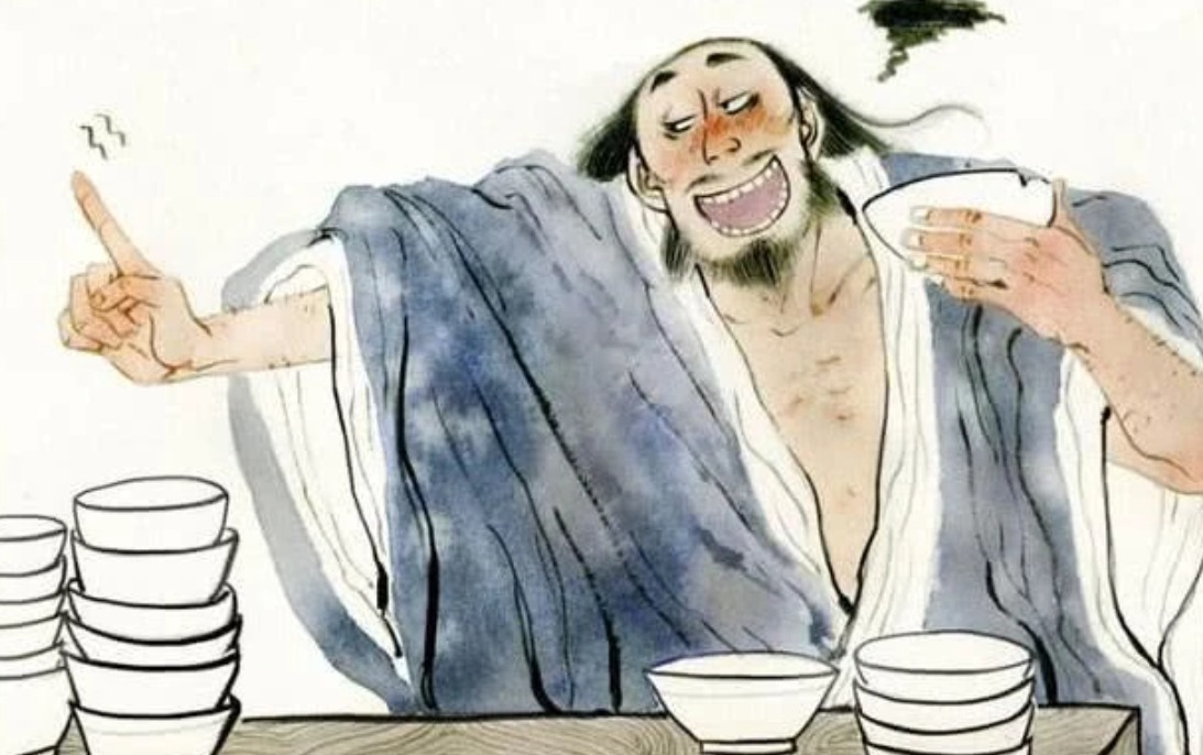 历史|历史上第一酒鬼,被妻子扔进酒缸,出来后说了3个字,流传至今