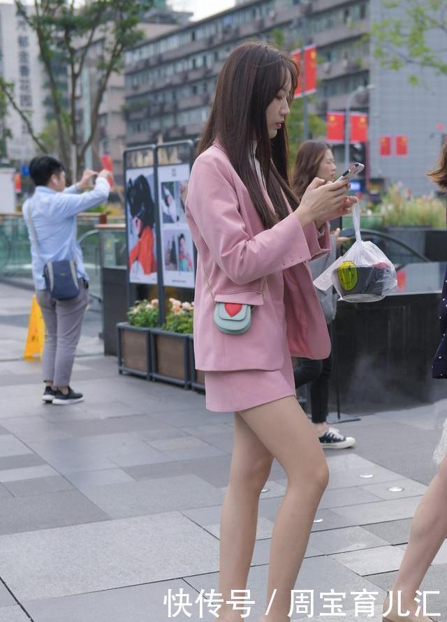 精英|套装外衣配短裙,初出茅庐的职场人学会这样穿,菜鸟也有精英范