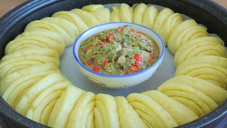 玉米面最好吃的做法，一层比一层香，连吃3天都没吃够，营养解馋