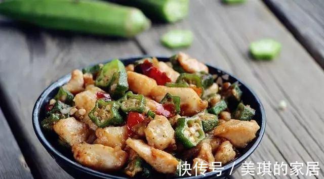 鸡蛋|秋葵的几种做法，比吃肉还美，做法一样简单！