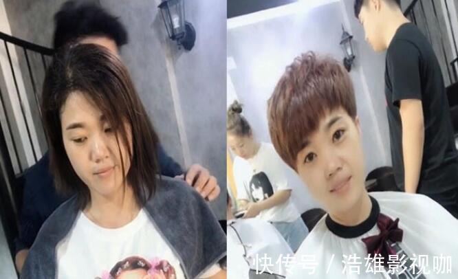 案例|35岁女人剪发后减龄又可爱，3个案例知道，减龄瘦脸还是短发好