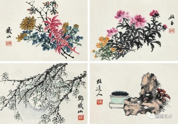 秋菊@跛道人笔下的秋菊,明媚绚丽