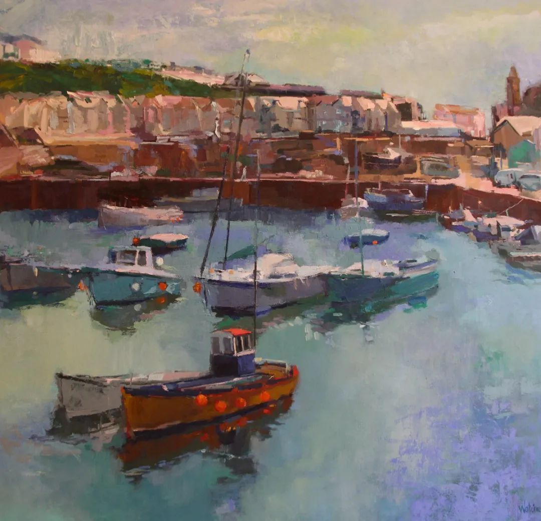 笔力独到,气势如虹,看看这二位的油画