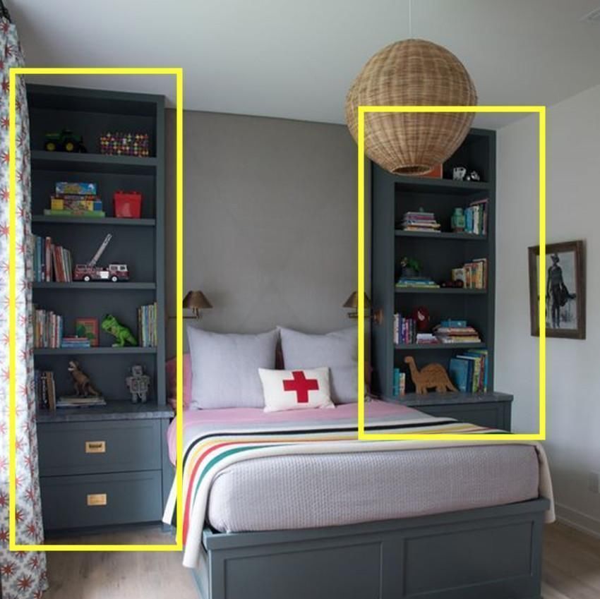 明眼人|小卧室别放床头柜了,改成置物架做到顶设计,3大好处明眼人都爱