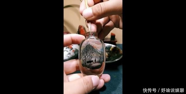 感觉|中国鼻烟壶内画工艺在国外引起热议:感觉自己弱爆了!