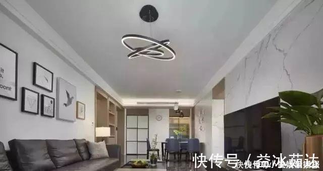 墙壁|以后买房了,就照这样装,客餐厅太上档次,全屋简洁有气质