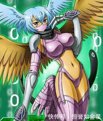 角色|数码宝贝待遇最好的女角色数码宝贝,每一个进化颜值都不输天女兽!