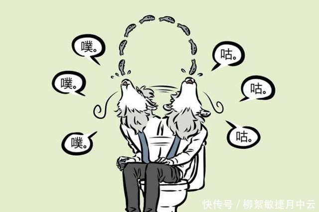 非人哉|非人哉九月在厕所感觉自己渺小，而烈烈在厕所与马桶互动
