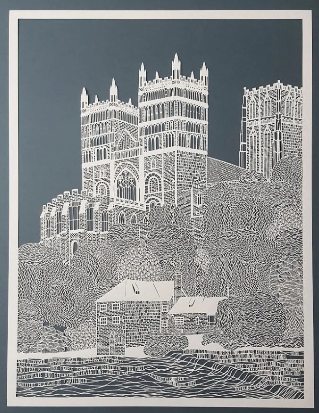 美女#美轮美奂,美女艺术家用一张纸雕刻出奇幻世界