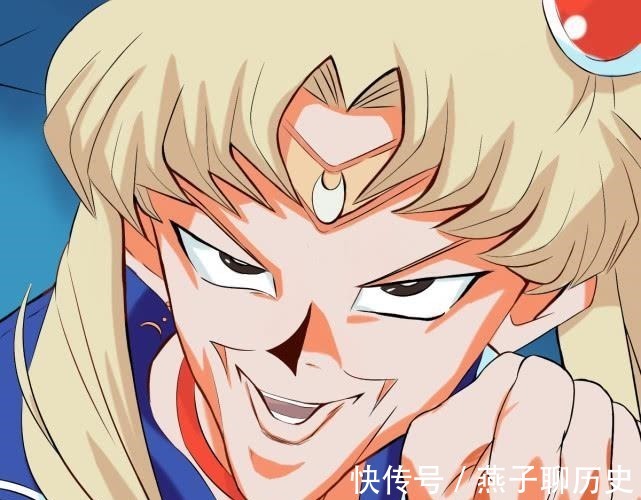 水手|各个版本不同画风的月野兔,看到路飞版本的水手月,我被逗笑