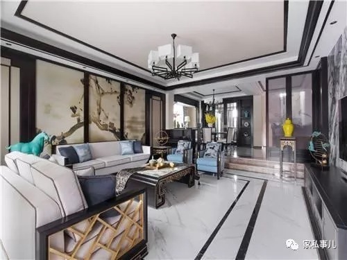 大白吊顶|吊顶别装石膏线了,浪费工钱,买点线条走一圈,完美替代传统吊顶