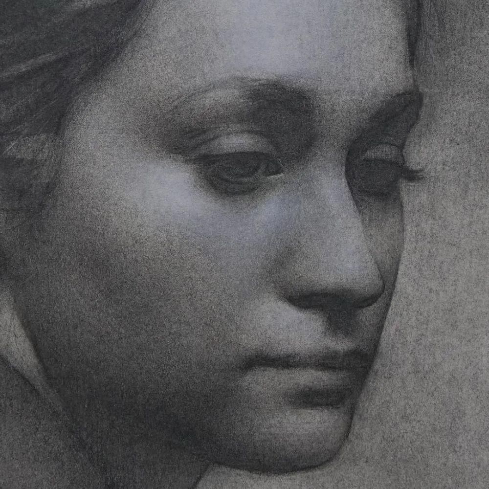 调子|很硬核，一张素描500万网友围观，绝美线条让你欲罢不能，看一百遍都不腻！