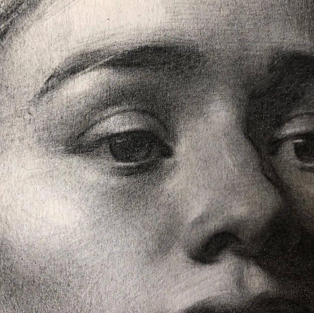 调子|很硬核，一张素描500万网友围观，绝美线条让你欲罢不能，看一百遍都不腻！